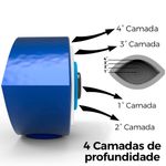 Molde de Silicone Oval Olho Grego