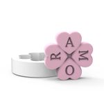 Molde de Silicone Coração Em Trevo- Amor