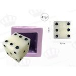Molde de Silicone Dado 6 Lados