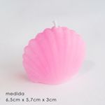 Molde de Silicone Vela Concha