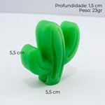 Molde Silicone Cacto