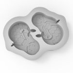 Molde de Silicone Sereia Bebê Encaixe