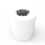 Molde de Silicone Ovo de Páscoa c/ Corações