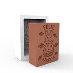Molde de Silicone Barra Coelhinho e Chocolates