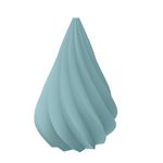 Molde de Silicone Arvore de Natal Geométrica Em Espiral 10cm
