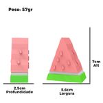 Forma de Silicone Melancia Fatia G