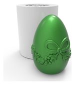Forma de Silicone Ovo de Pascoa Com Laço-