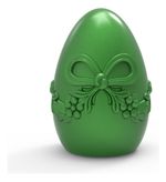 Forma de Silicone Ovo de Pascoa Com Laço-