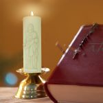 Forma de Silicone Mini Vela de Sete Dias Jesus Cristo
