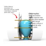 Molde de Silicone Balão de Ar Grande