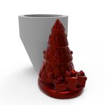 Molde de Silicone Arvore de Natal C/ Presentes