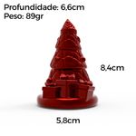 Molde de Silicone Arvore de Natal C/ Presentes