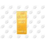 Molde de Silicone Lingote de Ouro