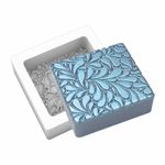 Molde de Silicone Arabescos Quadrada Modelo 01