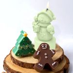 Molde de Silicone Boneco de Neve