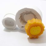 Molde Silicone Leão encaixe