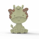 Molde de Silicone Girafinha Encaixe Lembrancinha