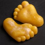Forma de Silicone Pé de Bebê P