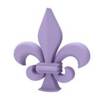 Molde de Silicone Flor de Lis M