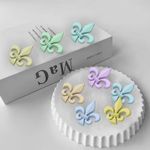 Molde de Silicone Flor de Lis M