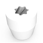 Forma de Silicone Espiral Geométrico