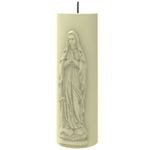 Molde de Silicone Virgem Maria Vela de Sete Dias