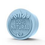Molde de Silicone Redonda 100% Natural Folhas