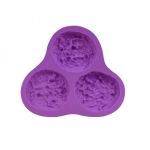 Molde de Silicone Cookies 3Cav.