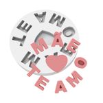 Forma de Silicone Mãe Te Amo 9 Cavidades
