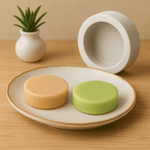 Molde de Silicone Redondo Grande p/ Velas e Sabonetes Artesanais