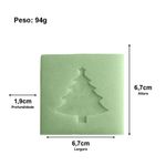 Molde de Silicone Barra µrvore de Natal