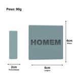 Molde de Silicone Barra Homem