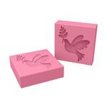 Forma de Silicone Barra Pomba da Paz