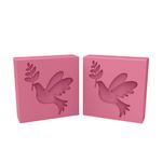 Forma de Silicone Barra Pomba da Paz