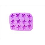 Molde de Silicone Estrela 12Cav.