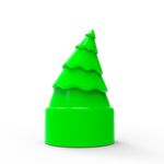 Molde de Silicone Arvore de Natal Geométrica Modelo 07
