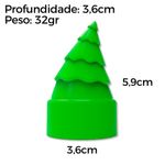 Molde de Silicone Arvore de Natal Geométrica Modelo 07
