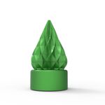 Molde de Silicone Arvore de Natal Geométrica Modelo 03