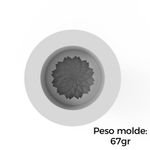Molde de Silicone Arvore de Natal Geométrica Modelo 03