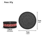 Forma de Silicone Formato de Bolacha OEEO- 7cm