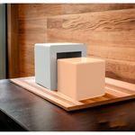Molde De Silicone Cubo Quadrado
