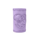 Forma de Silicone Vela Cilíndrica Mãe e Filho