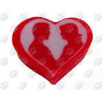 Molde de Silicone Coração Casal