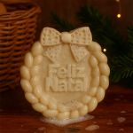 Molde de Silicone Guirlanda Feliz Natal