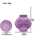 Molde de Silicone Mini Bola De Natal 5cm- Modelo 3