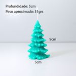Forma de Silicone Árvore de Natal Modelo 2
