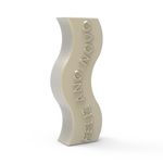 Forma de Silicone Feliz Ano Novo- Vela onda-