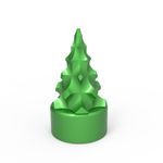 Molde de Silicone Arvore de Natal Geométrica Modelo 04