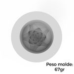 Molde de Silicone Arvore de Natal Geométrica Modelo 04
