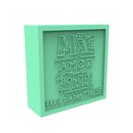 Molde de Silicone Quadrada dia das Mães Amor Mais Bonito Que Existe